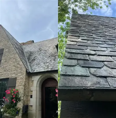 home roof washing