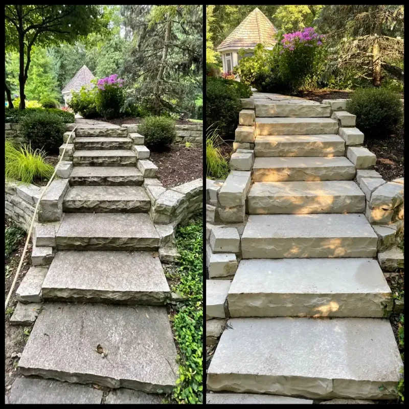 exterior concrete cleaning